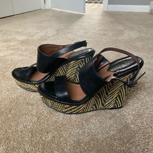 LUCKY BRAND wedges sz 8.5